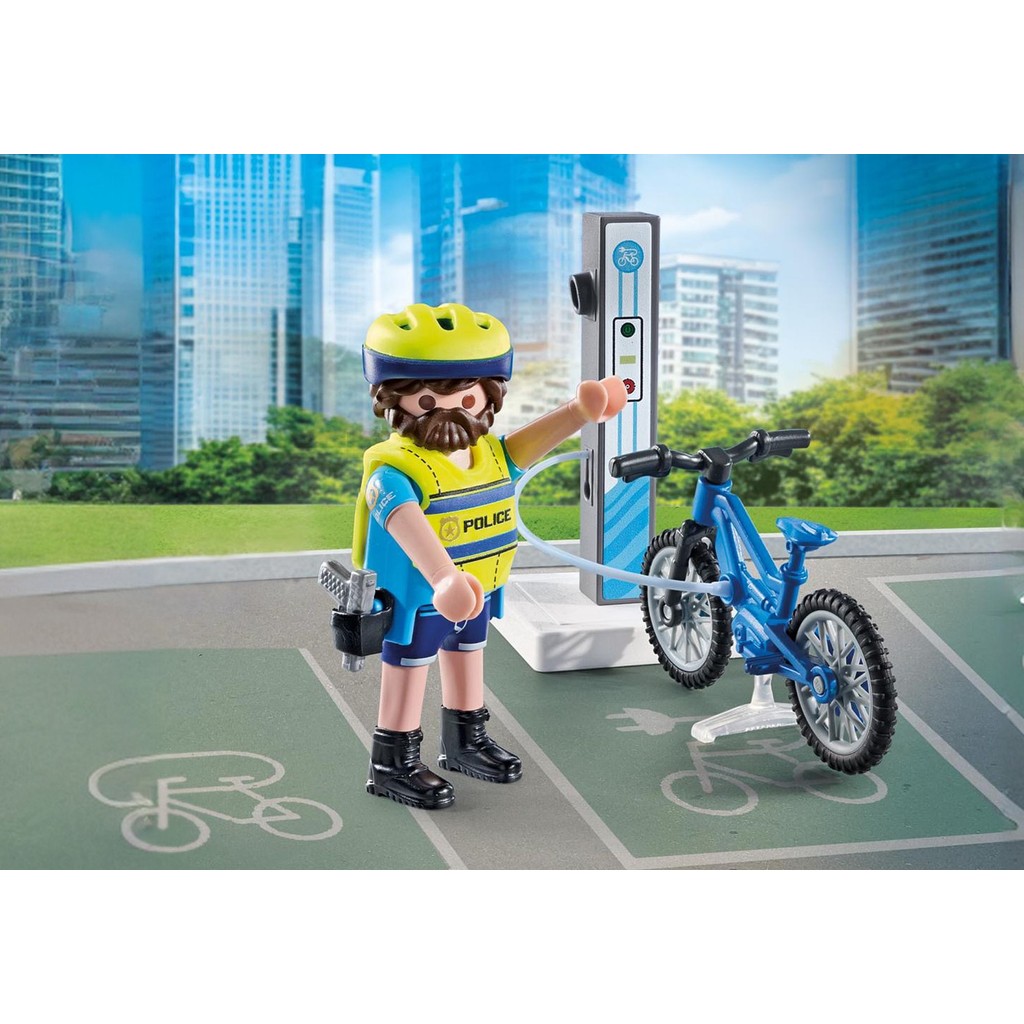 Playmobil 71732 Police Bike Patrol ตำรวจ จักรยานตำรวจตรวจตรา