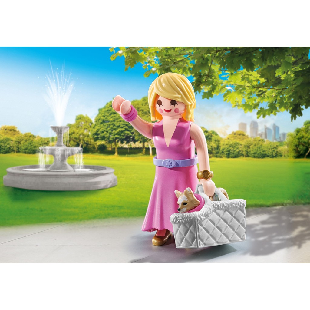 Playmobil 71737 Pet Collectable It-Girl with Chihuahua เซ็ตสะสมสัตว์เลี้ยง สาว(It-Girl) กับชิวาวา