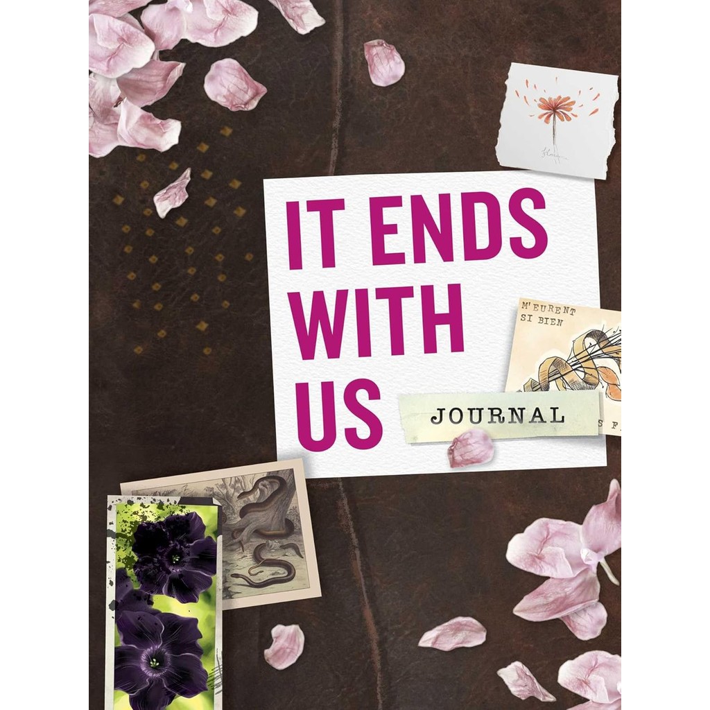 New Release Book สินค้าลิขสิทธิ์ (พร้อมส่ง) IT ENDS WITH US: JOURNAL (MOVIE TIE-IN) (Hardcover) ปกแข