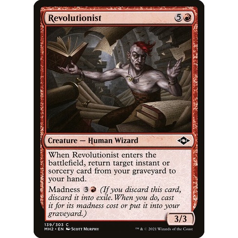 [Modern Horizons 2] - [MH2] - (C) -[Revolutionist] -  [2021]