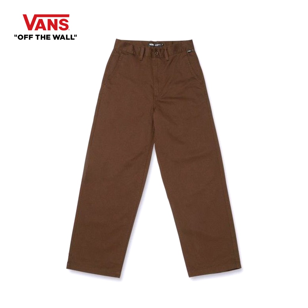 VANS AUTHENTIC CHINO BAGGY PANT - DEMITASSE กางเกง กางเกงแวนส์ ผู้ชาย