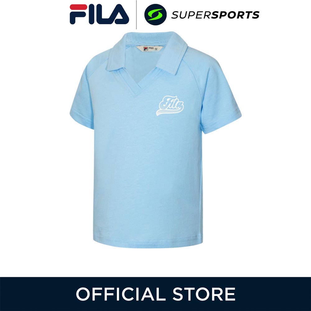 FILA Marcaron เสื้อโปโลเด็กผู้หญิง