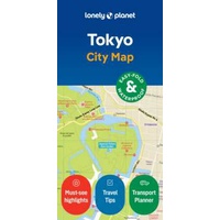 Lonely Planet Tokyo City Map (Map) (2ND)