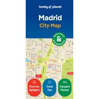 Lonely Planet Madrid City Map (Map) (2ND)