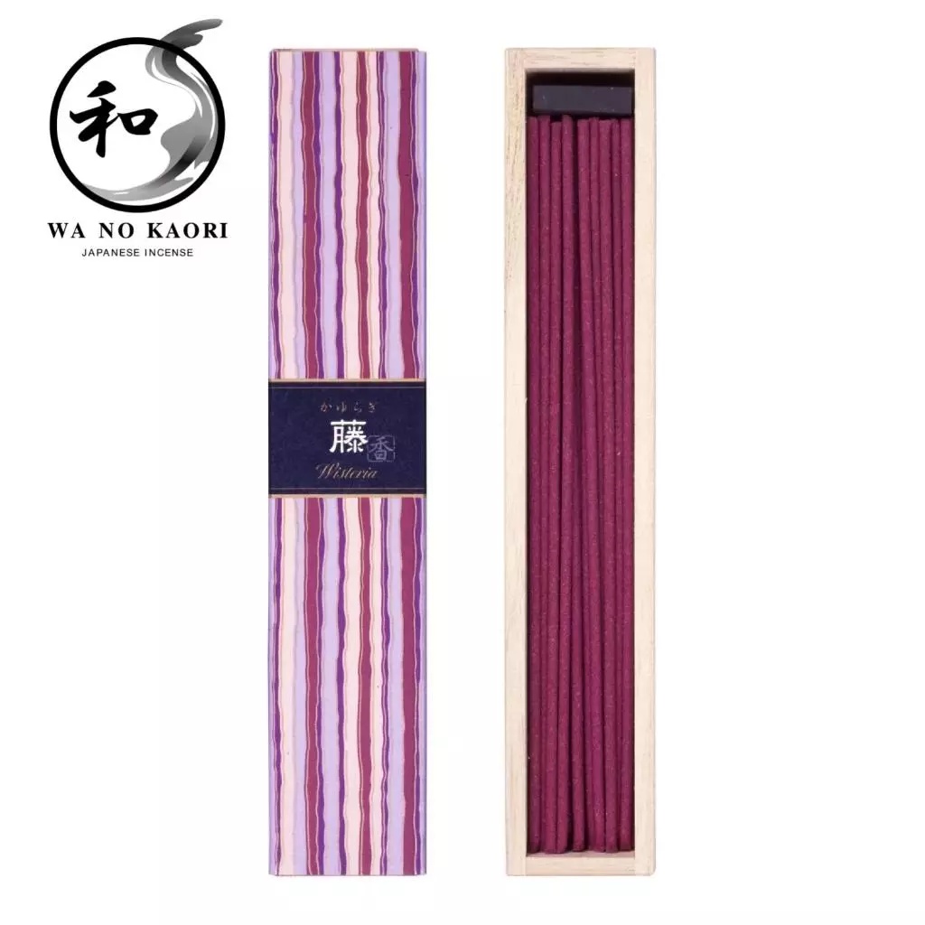 Nippon Kodo Kayuragi Wisteria 40 sticks Japan Incense ธูปหอม ญี่ปุ่นแท้ นำเข้าจากญี่ปุ่น คุณภาพสูง [Direct from Japan]