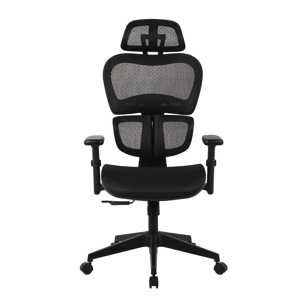 เก้าอี้ทำงานเพื่อสุขภาพพนักพิงสูง CALINA รุ่น HLC-1399F สีดำ