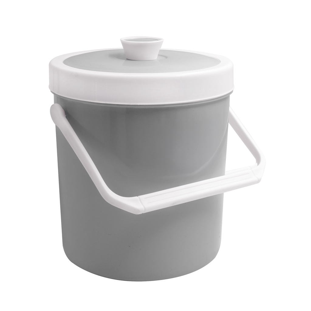 กระติกน้ำทรงกลม 7 ลิตร KASSA HOME รุ่น PSM-3105 ขนาด 25.5 x 25.5 x 29.5 ซม. สีเทา