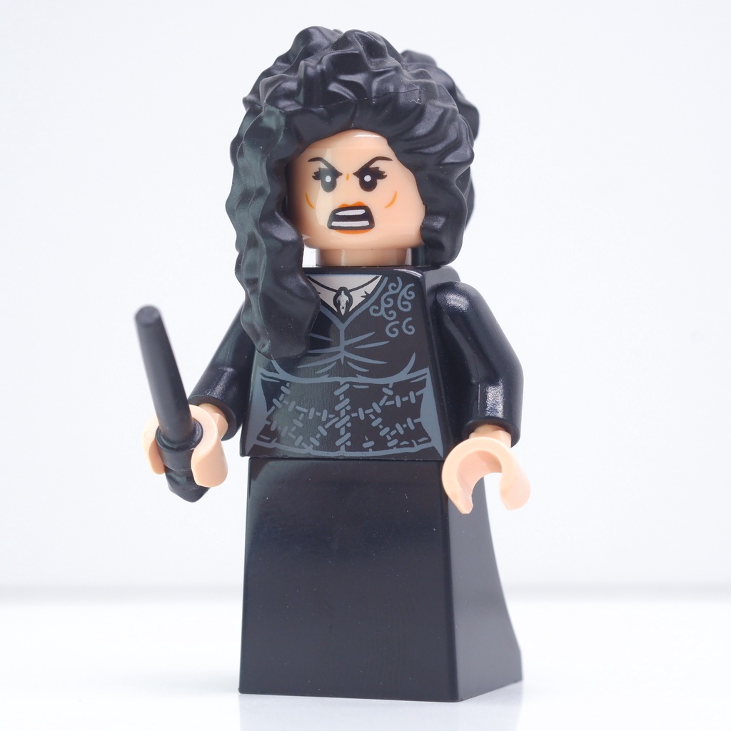 ฟิกเกอร์ Bellatrix Lestrange Black Dress จากชุด 75980 Attack on the Burrow | ของแท้ | ploybrick | ha
