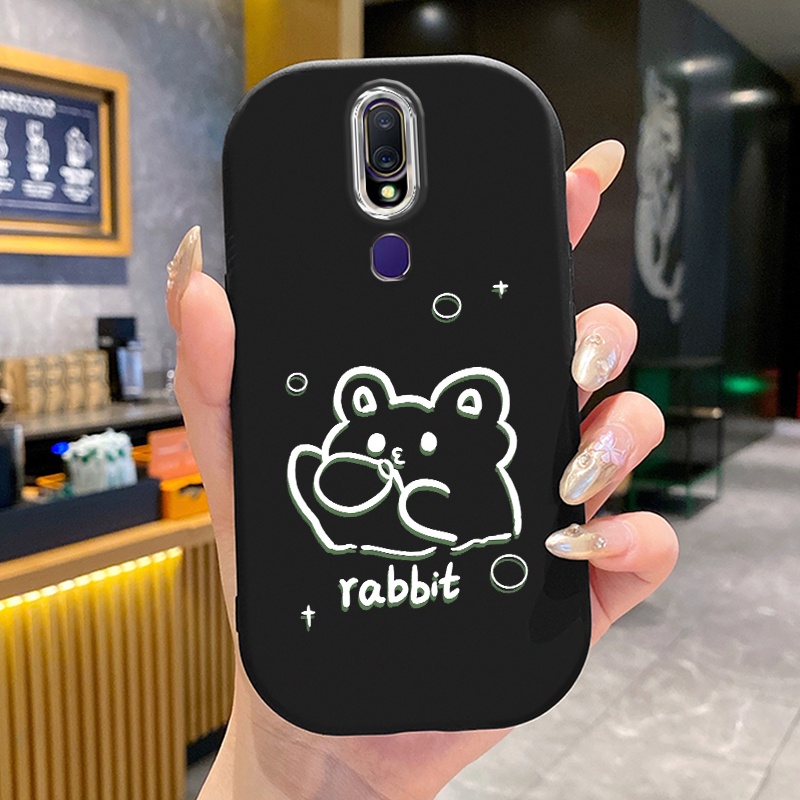 เคสสำหรับ OPPO F11 Pro F9 Pro A7X A9 2019 A9X Realme 2 Pro U1 เคสโทรศัพท์กระต่ายกันกระแทก
