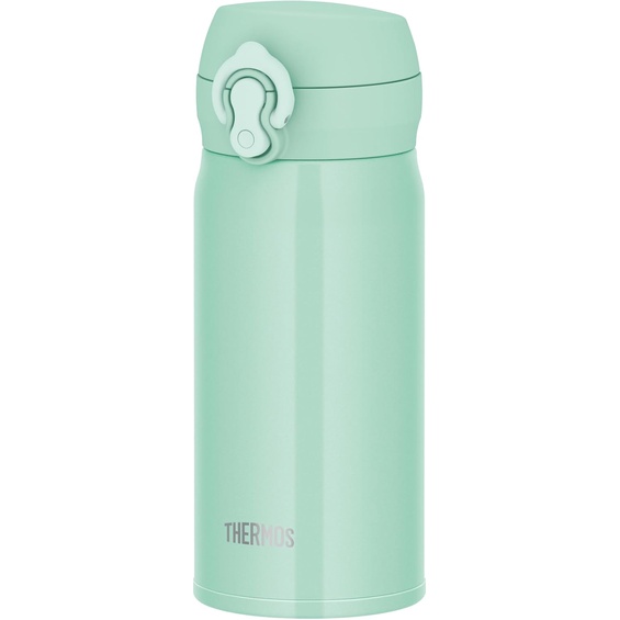 JNL-S350 IG Thermos Water Bottle, Vacuum Insulated Mobile Mug, 11.8 fl oz (350 ml), Ice Green, Easy 