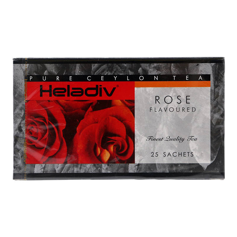 🍉 เฮลาดิฟชาผงกลิ่นกุหลาบชนิดซอง 50กรัม 🍍 Heladiv Rose Tea Bags 50g. 📌 4791007001492 🌽 ชา 🌶️ Tea