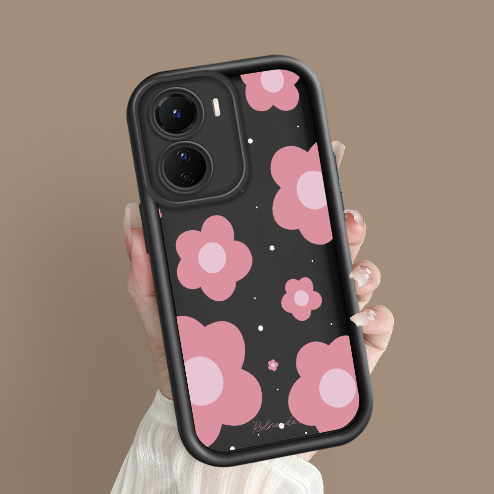 VIVO Y16 เคส Flower เคสวีโว่ เคสโทรศัพท์ TY T20834