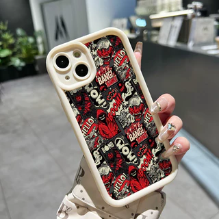 เคสสำหรับ OPPO A5 A3s A12E A7 A5s A12 A12S A11k Realme C1 เคสโทรศัพท์กราฟิตี้สุดเท่