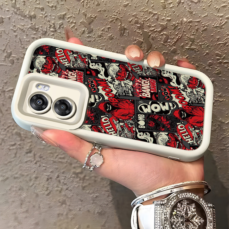 เคสสำหรับ OPPO A57 2022 A77 A2022 A54 A55 A57s A57e A77s เคสโทรศัพท์กราฟิตี้สุดเท่ ราคา ถูกที่สุด ดีลบีเคเค แกลเลอรีภาพที่ 2