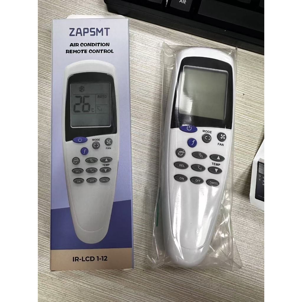 universal Saijo Denki air conditioning remote control IR-LCD 1-12 is suitable for LCD-7, LCD-9