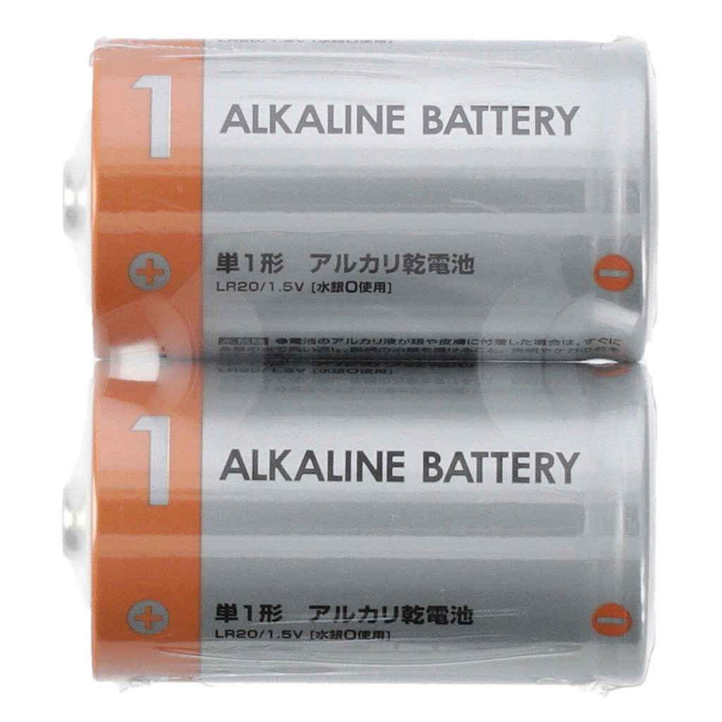 NITORI ถ่าน ALKALINE BATTERY LR20/2P NP1