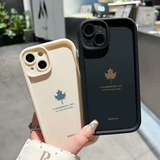 เคสสำหรับ Samsung Galaxy A30 A20 M10s A31 A24 A20s A21S เคสโทรศัพท์ใบเมเปิ้ลกันกระแทกอ่อนนุ่ม
