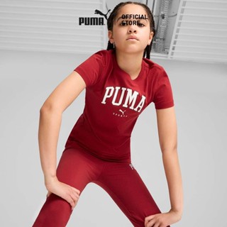PUMA KIDS - PUMA SQUAD Tee Youth สีแดง - 68177913
