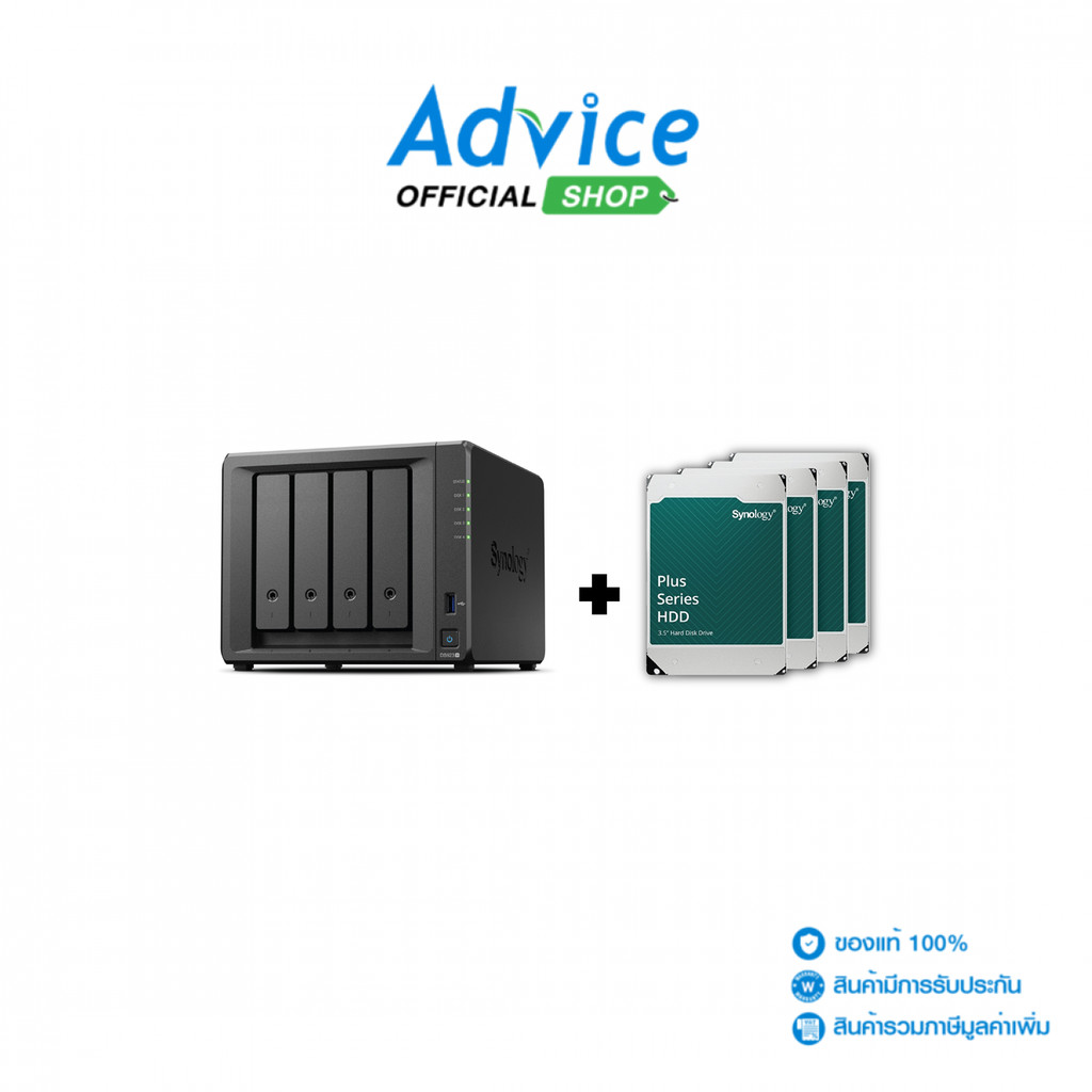 Synology NAS (DS923+, HAT3300-4T x4) - A0167387