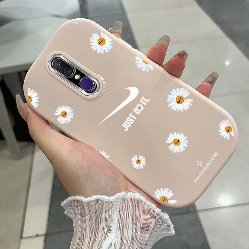 เคสสำหรับ OPPO F11 Pro F9 Pro A7X A9 2019 A9X Realme 2 Pro U1 เคสโทรศัพท์ดอกไม้กันกระแทก