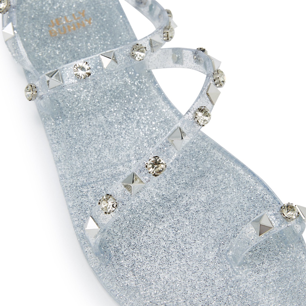 JELLY BUNNY รองเท้าแตะรัดส้น ZANNER รุ่น B24WLSI027 Silver