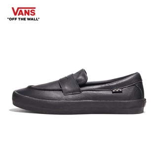 VANS SKATE LOAFER - BLACK/BLACK รองเท้าผ้าใบ VANS ชายหญิง (รองเท้าทรงหน้าแคบแนะนำเผื่อไซซ์จากตารางไซซ์ปกติ 0.5 -1 size)