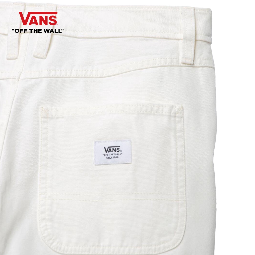 VANS GROUND WORK SHORT - MARSHMALLOW กางเกงขาสั้น กางเกงแวนส์ ผู้หญิง — صورة 2