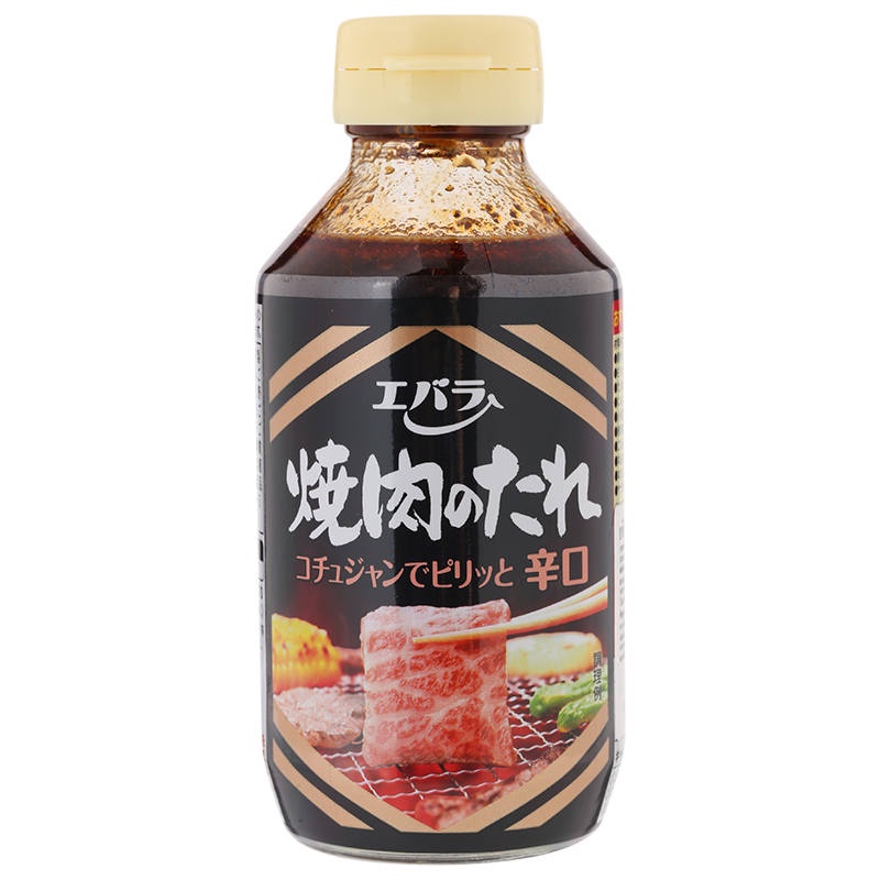 เอบาร่าซอสสำหรับเนื้อย่างรสเผ็ด 300กรัม Ebara Yakiniku No Tare Karakuchi 300g.