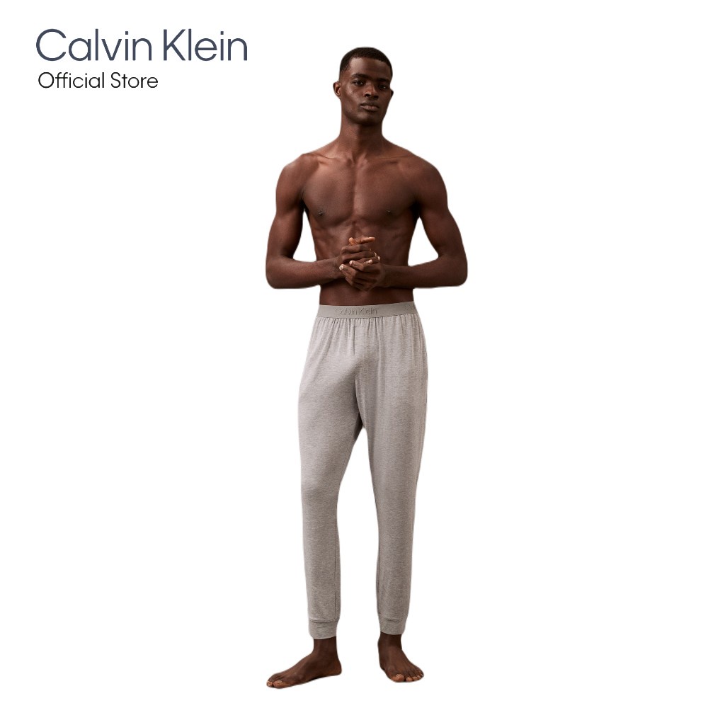 CALVIN KLEIN กางเกงนอนขายาวผู้ชาย รุ่น NM2829 P7A - สีเทา