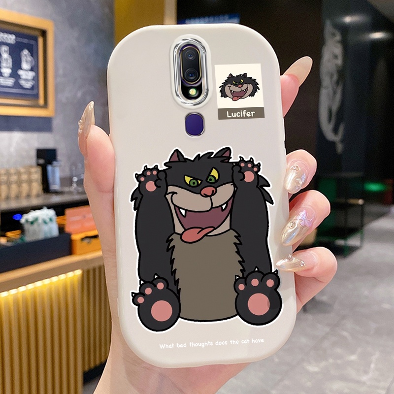 เคสสำหรับ OPPO F11 Pro F9 Pro A7X A9 2019 A9X Realme 2 Pro U1 เคสโทรศัพท์แมวกันกระแทก