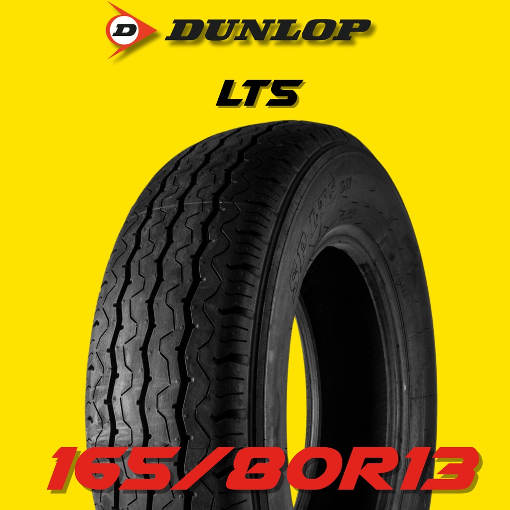 ยางรถยนต์ 165/80R13 DUNLOP รุ่น LT5 ปี 2024 (1 เส้น) ส่งฟรี 🔥