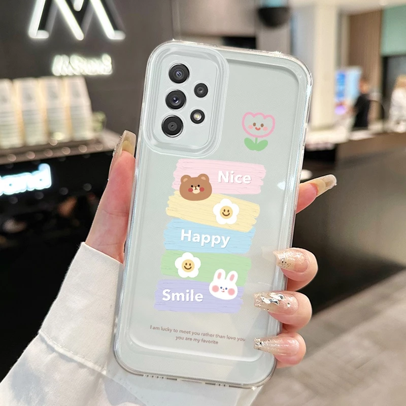 เคสสำหรับ Samsung Galaxy A52 A52s A51 A53 A54 A50 A50s A30s A30 A20 A34 A33 A32 A31 A24 A23 A23 A21s A20s M10s M40s เคส