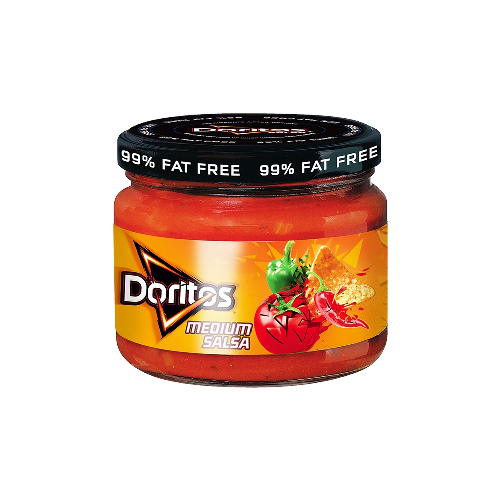 🍒 โดริโทสซัลซ่าซอสเผ็ดปานกลาง 300ก. 🍓 DORITOS SALSA MEDIUM SAUCE 300G. 🍷 ซอสปรุงรสและทำอาหาร 🍄 Puen.