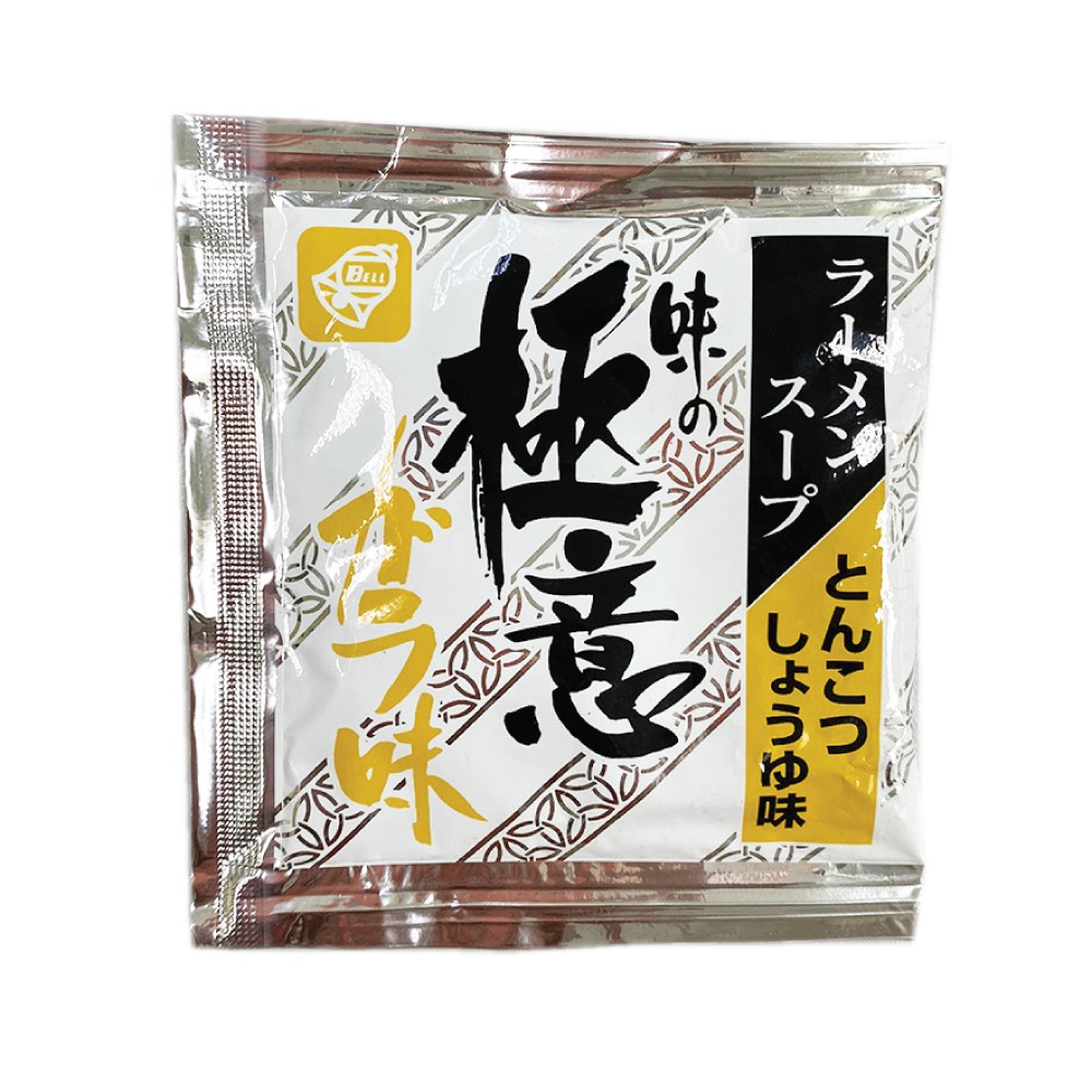 📢 เบล น้ำซุปเข้มข้นรสกระดูกหมูและโชยุ 39 ก 🌈 BELL TONKOTSU SHOYU AJI RAMEN SOUP 39G 💦 ซอสปรุงรสและทำ