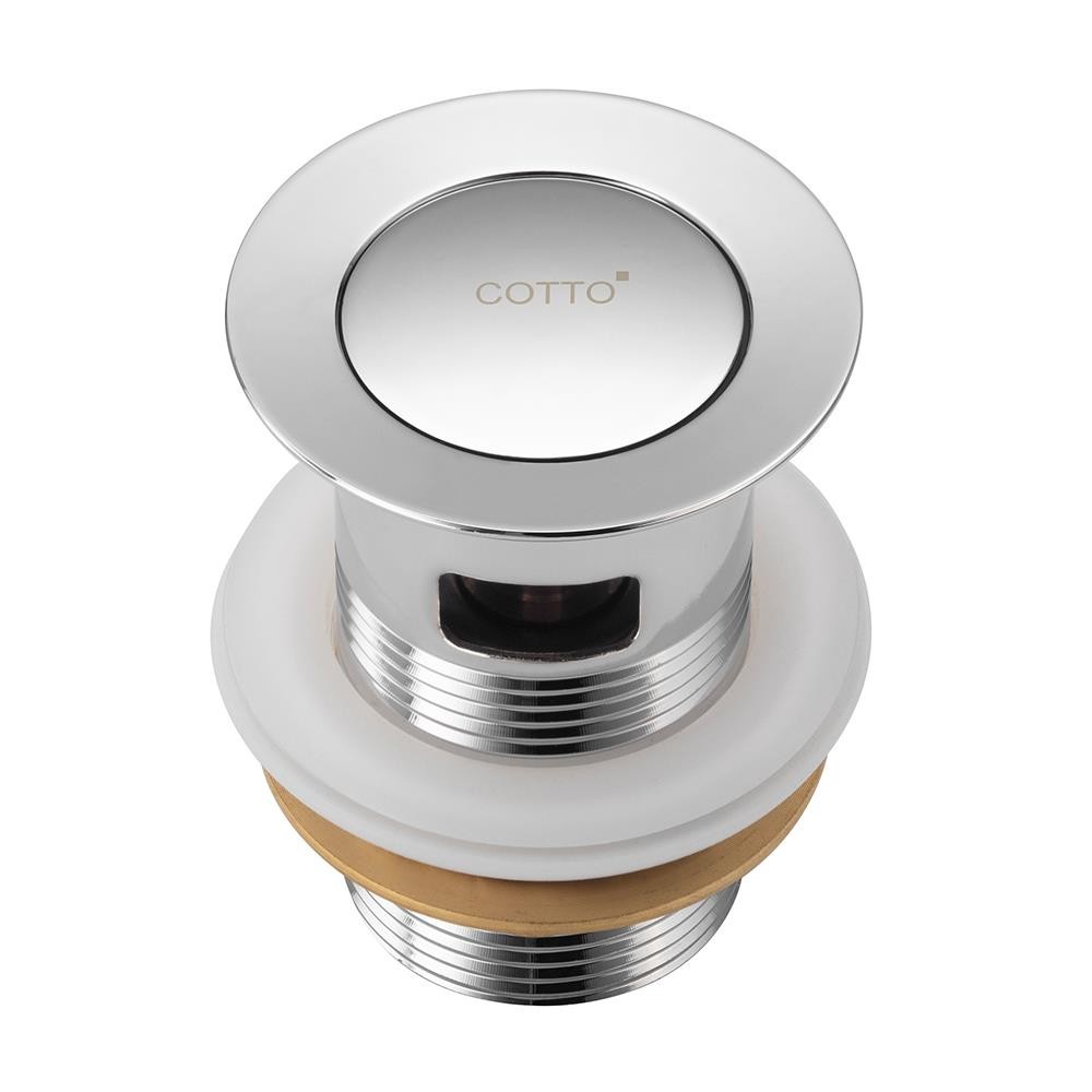 COTTO สะดืออ่างล้างหน้าแบบกด CT6704(HM) จัดส่งโดย HomePro