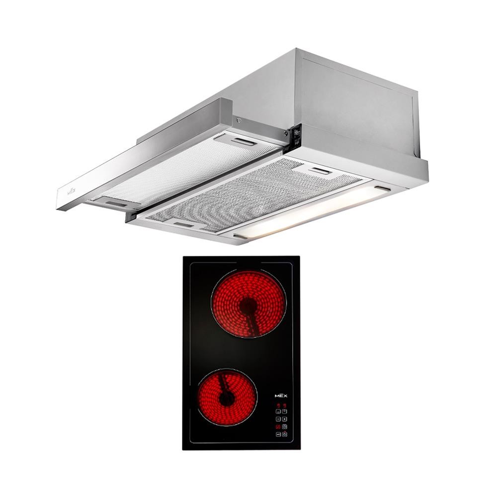 MEX เตาฝัง+เครื่องดูดควัน  HVN632+SL26