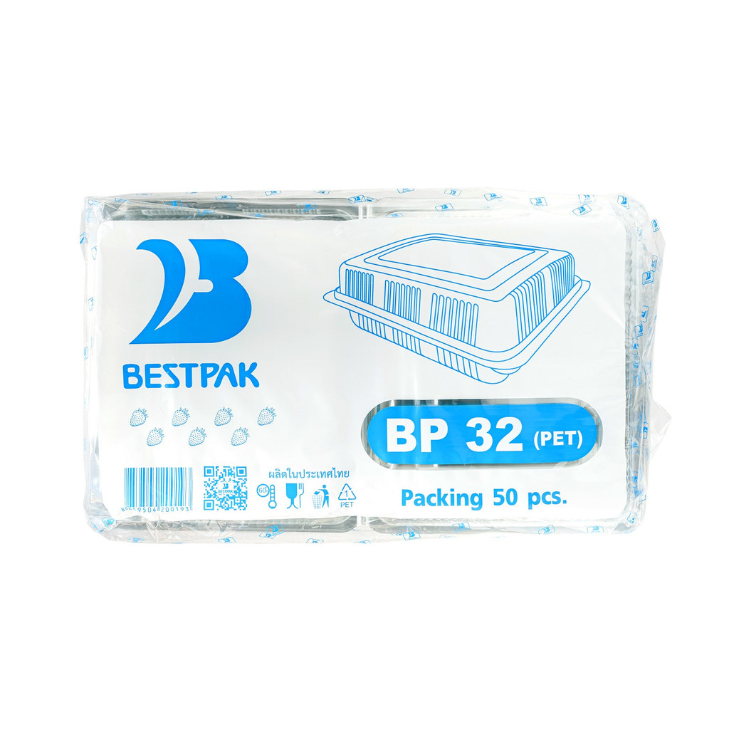 สินค้าขายดี!!กล่องใส  BP 32(*50)