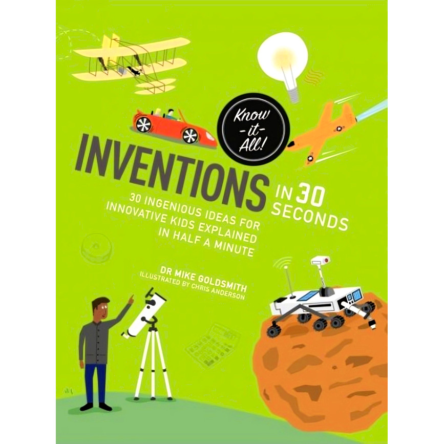 BBW หนังสือเด็ก Inventions In 30 Seconds ISBN: 9780711288614