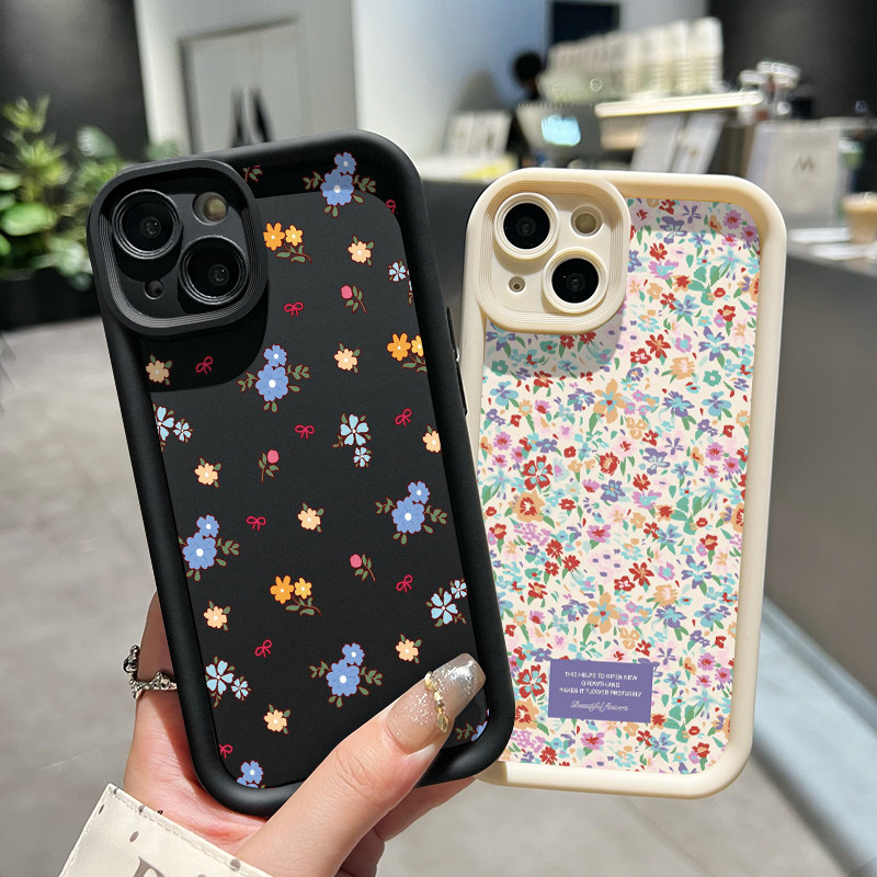 MHKETH เคสสำหรับ OPPO A52 A72 A92 A74 A95 F19 F19s เคสโทรศัพท์มีลายดอกไม้ส่วนบุคคล - รูปที่ 3