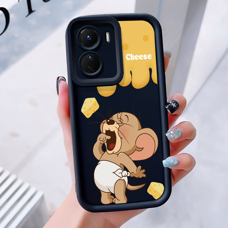 เคสสำหรับ VIVO Y16 Y35 5G Y56 5G Y02s เคสโทรศัพท์หนูซิลิโคนกันกระแทก