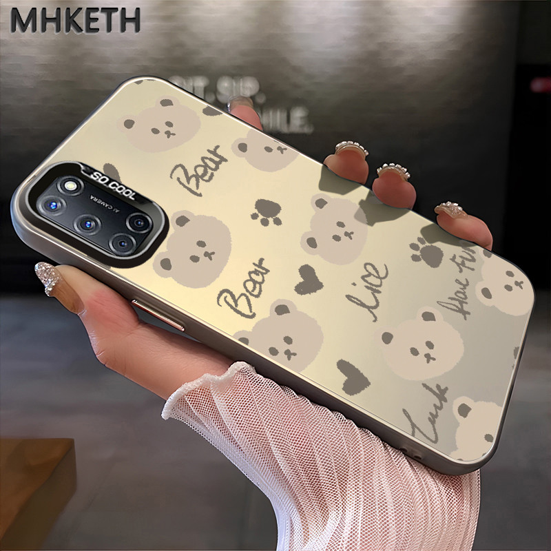 MHKETH เคสสำหรับ OPPO A52 A72 A92 A54 A55 เคสโทรศัพท์อวตารตุ๊กตาการ์ตูนน่ารัก
