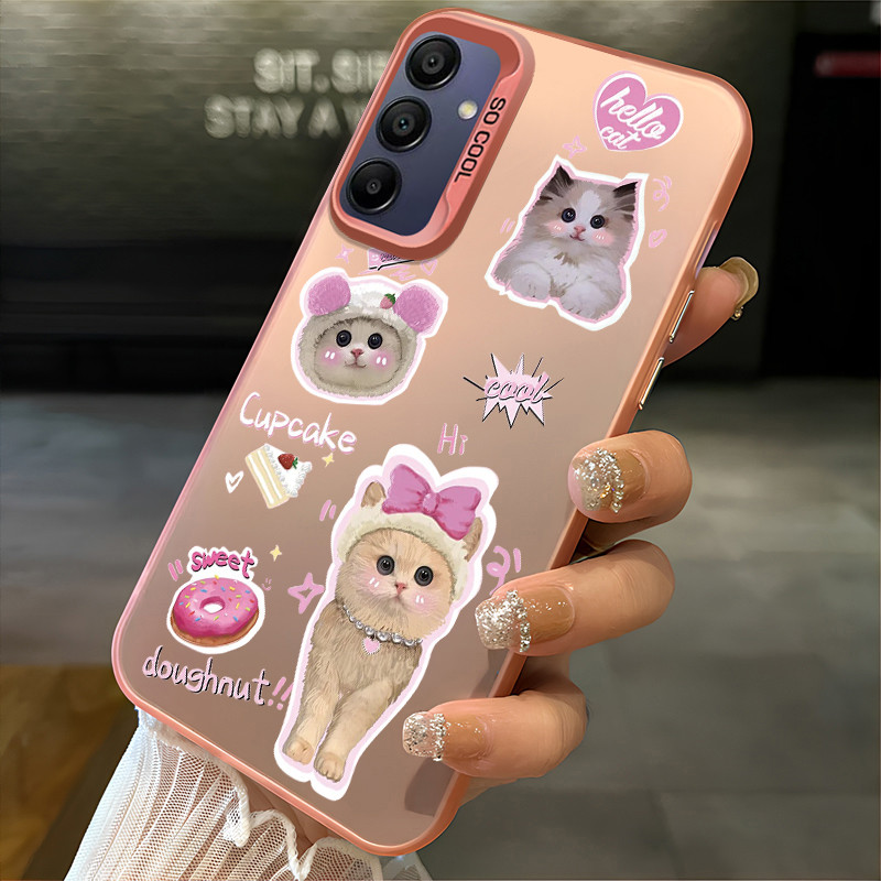 เคสสำหรับ Samsung A34 5G A33 5G A32 A31 A30 A30S A20 M10S A23 4G A23 5G A20S A21S เคสสุนัขแมวน่ารัก