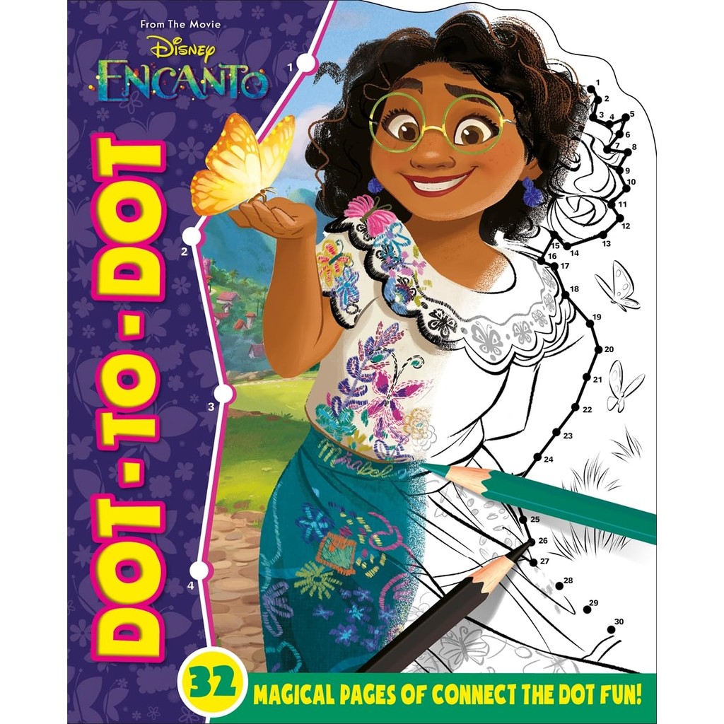 New Release Book สินค้าลิขสิทธิ์ (พร้อมส่ง) DISNEY ENCANTO: DOT-TO-DOT (Paperback)