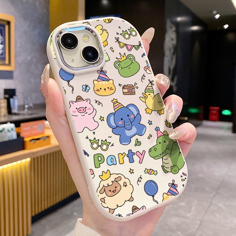เคสสำหรับ OPPO F11 Pro F9 Pro A7X A9 2019 A9X Realme 2 Pro U1 เคสโทรศัพท์ลายการ์ตูนสัตว์ - รูปที่ 4