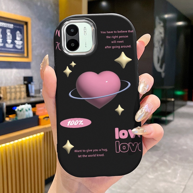 เคสสำหรับ Xiaomi Redmi A1 A2 A3 A3X POCO C61 เคสโทรศัพท์ผู้หญิงรัก