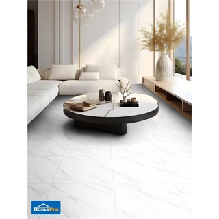 TARA กระเบื้องพื้น 60x60 ซม. เจด้า ขาว A 1.44 ตร.ม. จัดส่งโดย HomePro