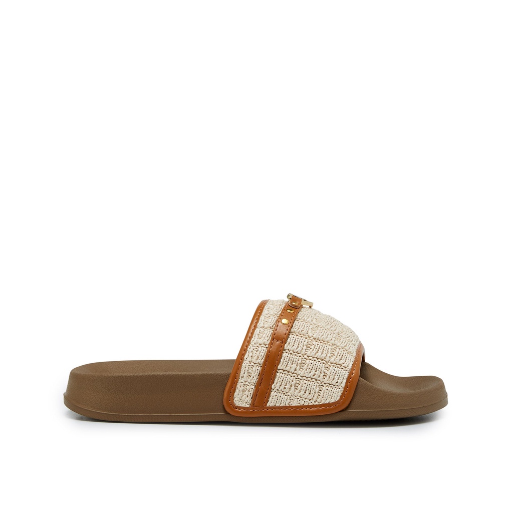JELLY BUNNY รองเท้าแตะ SLIDE LANA รุ่น B25SLYL002 Brown