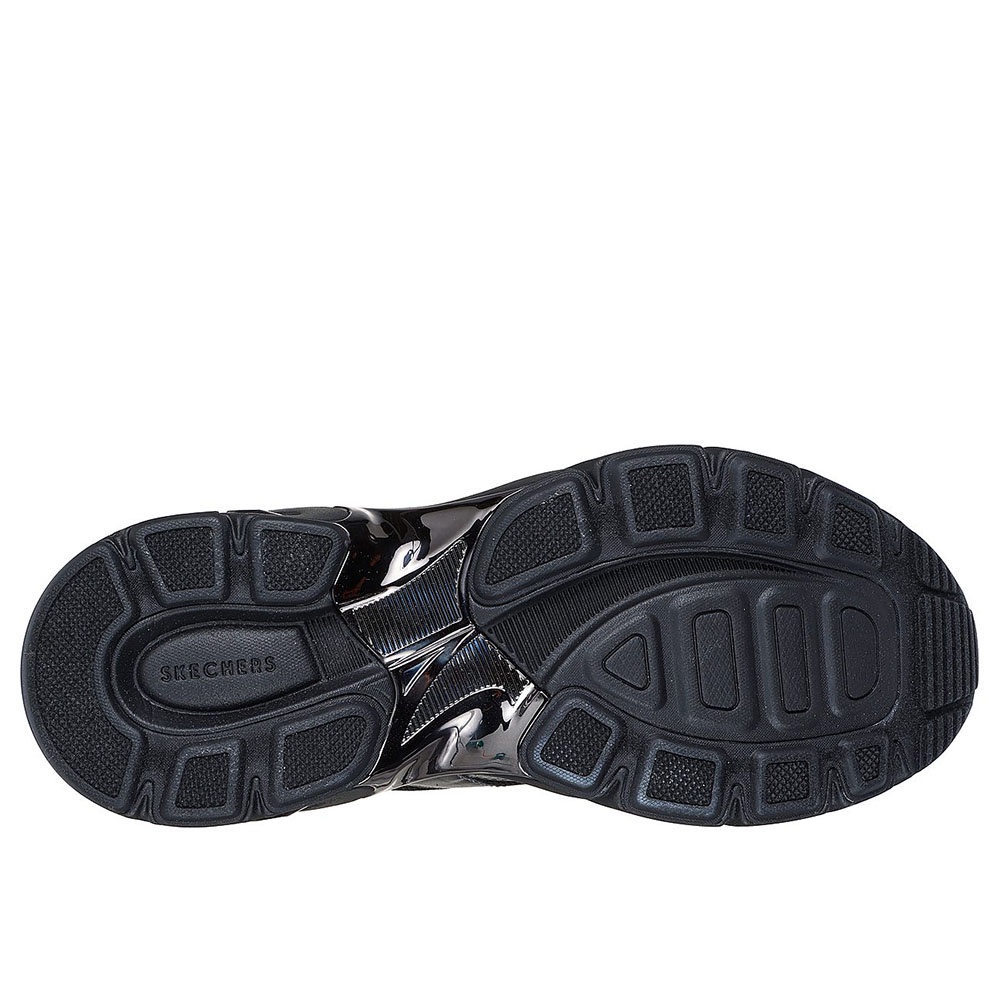 Skechers สเก็ตเชอร์ส รองเท้าผู้ชาย Men SKX Street Shadow Stellar 90 Shoes - 183216-GUN Air-Cooled Memory Foam