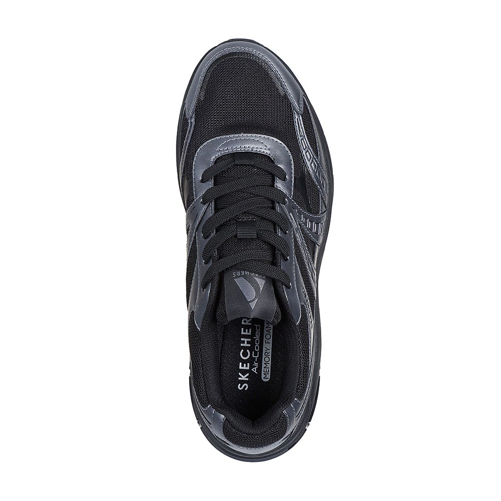 Skechers สเก็ตเชอร์ส รองเท้าผู้ชาย Men SKX Street Shadow Stellar 90 Shoes - 183216-GUN Air-Cooled Memory Foam