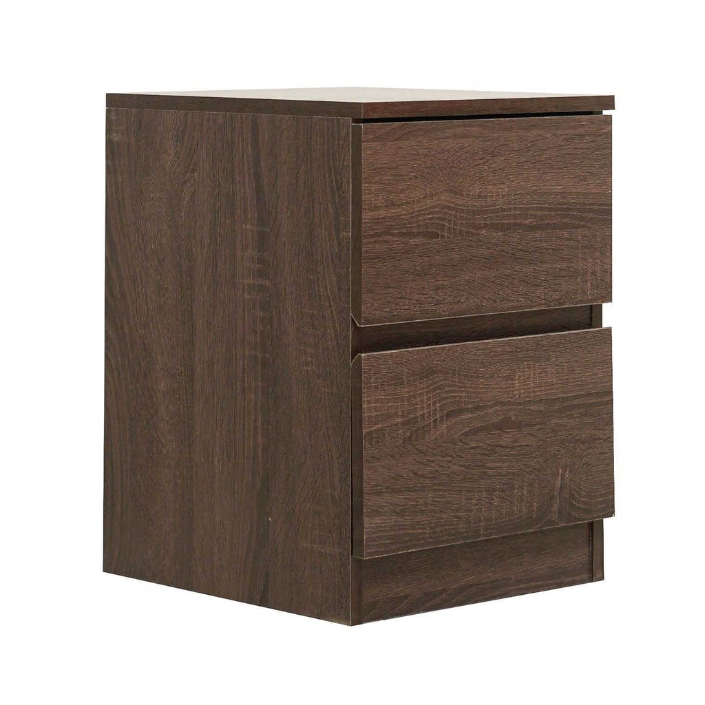 ตู้ 2 ลิ้นชัก KASSA ขนาด 35 x 39 x 49 ซม. สีมอคค่า - รูปที่ 2